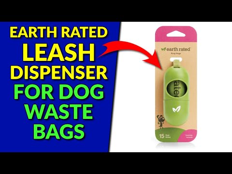 Earth Rated Leash Dispenser for Dog Waste Bags