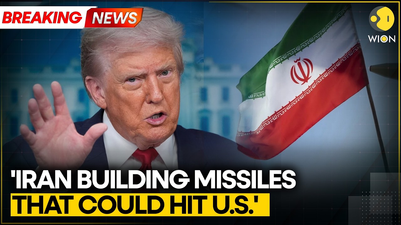 Breaking: Trump Sounds Alarm: Iran Building Missiles That Could Hit U.S. | WION