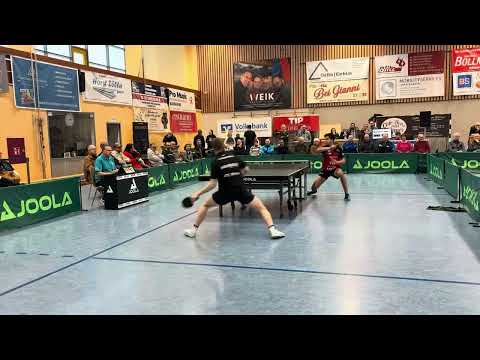 Rogelio Castro (TTC Lampertheim) vs Yoan Velichkov (TTC Altena) 3. Bundesliga Nord