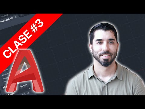 Cómo Usar AUTOCAD ✍ 【#Clase  3 Curso AutoCAD para Principiantes】