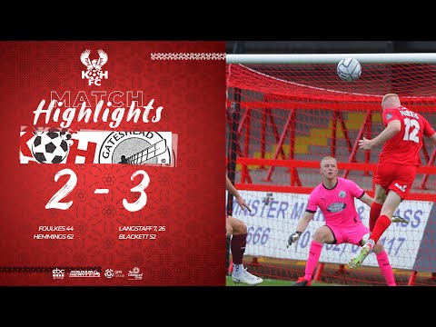 Match Highlights: Harriers 2-3 Gateshead 11/09/21