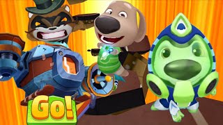 Talking Tom Hero Dash - Complete Hank Sticker Collection Process (Android iOS)
