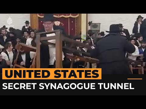 Arrests over secret tunnel at New York synagogue