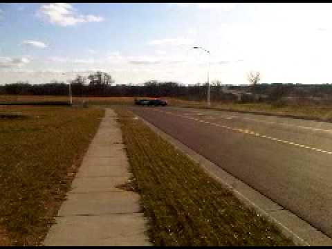 63 Ford Falcon Supercharged Burnout