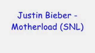 Justin Bieber - Motherload (SNL)