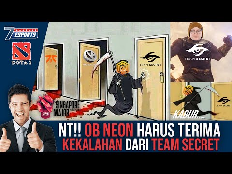 NICE TRY!! TEAM SECRET Berhasil Kalahkan OB NEON Di One Esports Singapore Major DPC 2021