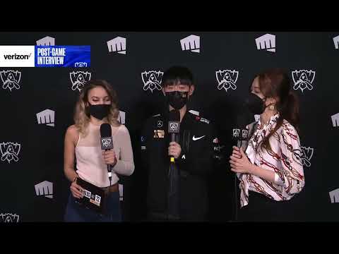 RNG Ming interview - Worlds 2022 play-ins day 6