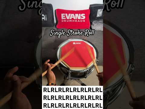 Super Fast Single Stroke Roll | Buddy Rich Style | RLRL | Traditional Grip