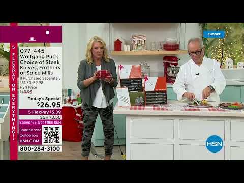 HSN | Chef Wolfgang Puck Holiday Favorites 10.14.2022 - 03 AM