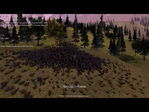 4,400 Elven Huntress vs 19,300 Heavy Orc Archers Ultimate Epic Battle Simulator