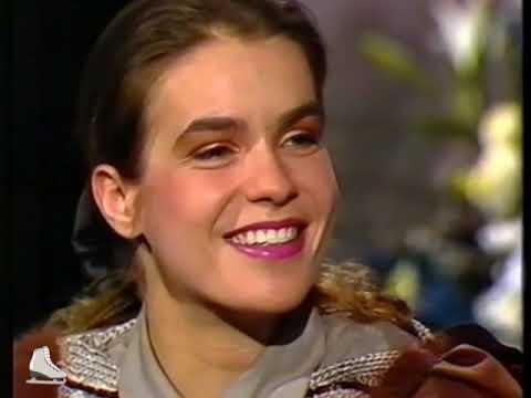 Katarina Witt  heut' abend  J. Fuchsberger  3.3.1989