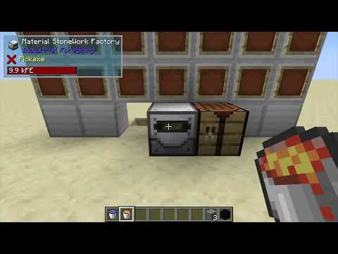 Industrial foregoing: material stonework factory