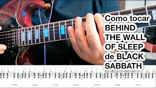 Como tocar BEHIND THE WALL OF SLEEP de BLACK SABBATH. How to play BEHIND THE WALL OF SLEEP