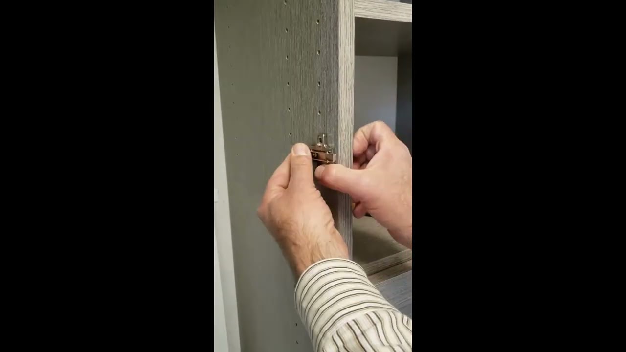 Back to Back Hinge Installation - Platinum Closets