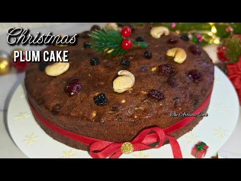 Plum Cake Recipe | Plum Cake Recipe Without Alcohol | Kerala Plum Cake Recipe | Christmas Fruit Cake