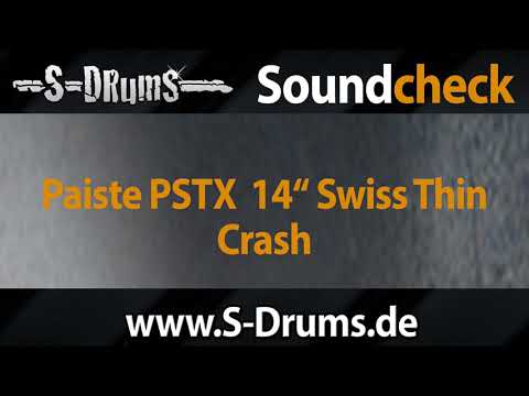 Paiste PSTX 14" Swiss Thin Crash