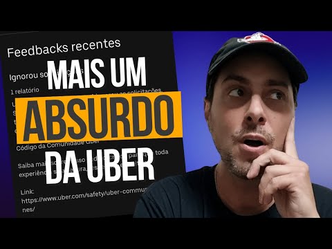 Fui DENÚNCIADO por um Passageiro Uber e olha o que ela FALOU! 😪