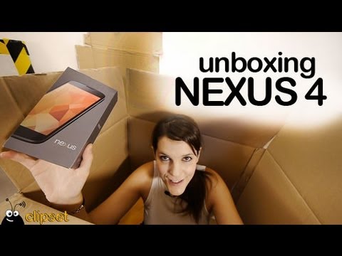 Google Nexus 4 Unboxing
