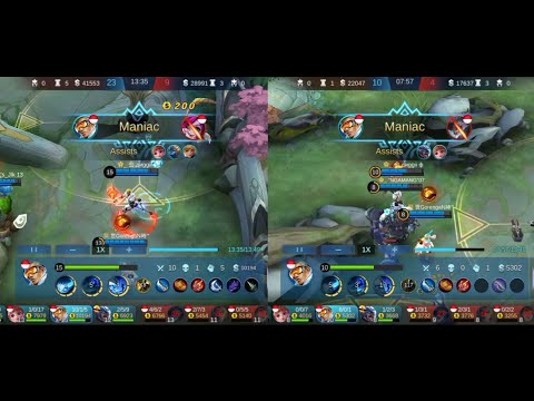 Perfect BRUNO MANIAC 2X || GamePlay Bruno build Damage 2020 || MobileLegends Indonesia