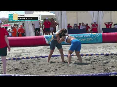 1/2 Women's BW - +70 kg: E. RINALDI (ITA) v. B. CIVELEK ALTU (TUR)