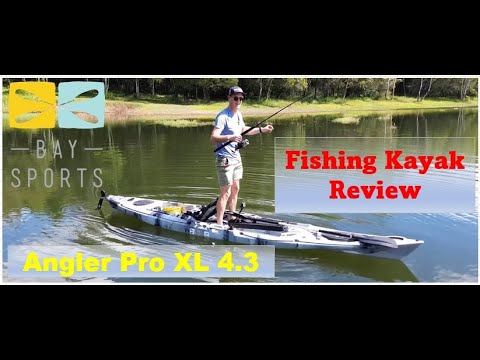 Baysports Sent Me This Kayak To Review!! Angler Pro XL. Unbelievably Fast!!
