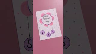 Download lagu Sister’s Day Greeting Card / DIY Sister’s Day Gift Ideas #shorts #sistersday #hamnoorcreativecrew mp3