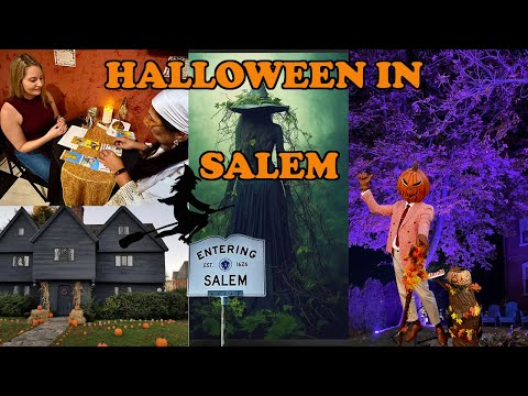 Our FIRST Halloween in SALEM: Haunted Happenings Vlog!