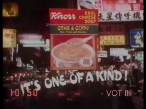 Knorr Real Chinese Soup "Kowloon" 30's - 1987, Philippines