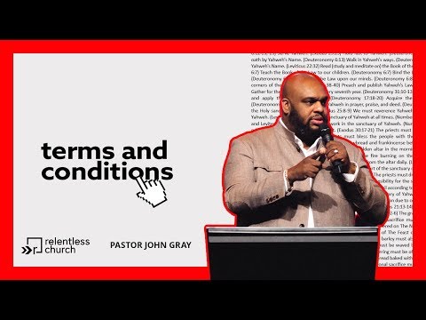 Terms & Conditions | What Do You Subscribe To? | Pastor John Gray
