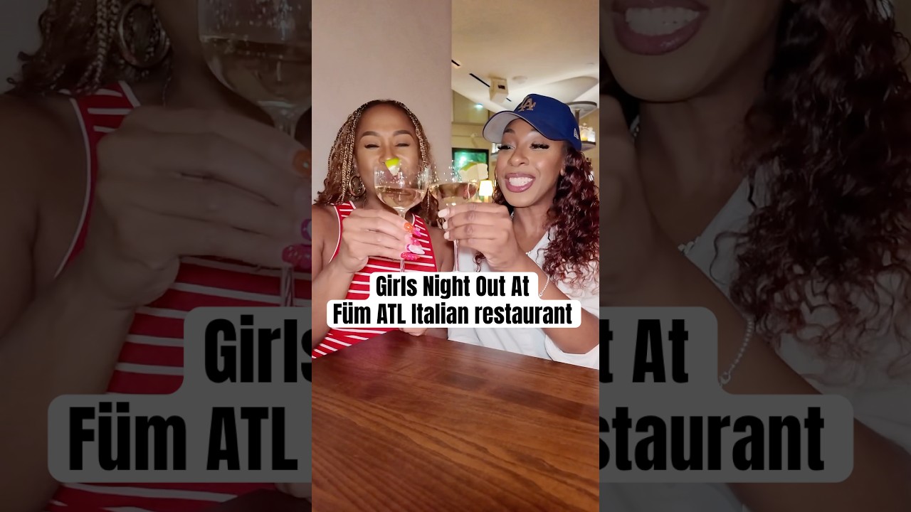 Girls night out with ￼@iamlegallyhype 😍 | Füm ATL #foodreview #foodie #atlfoodie
