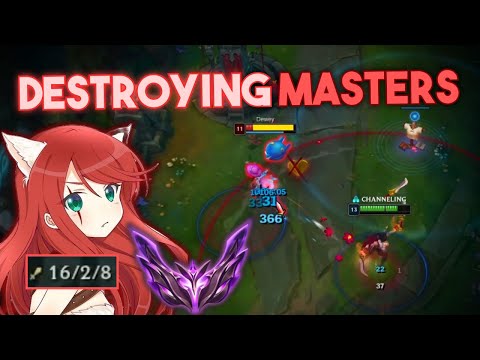 I MADE THIS MASTER PLAYER LOOK BRONZE WITH MY KATARINA