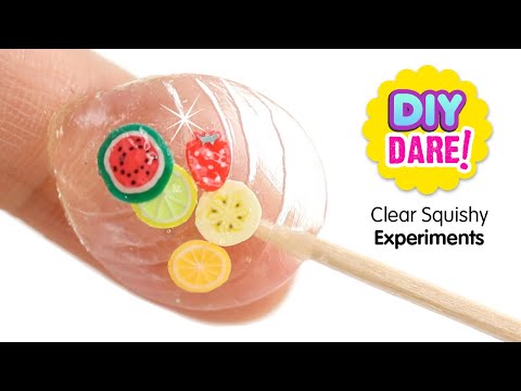 MORE Clear Squishy Experiments / DIY Dare #4 Video