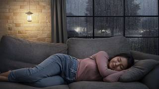 ADEUS INSÔNIA, É HORA DE DORMIR 😴 Som de Chuva Forte Batendo em uma Janela de Vidro Fino com Trovão