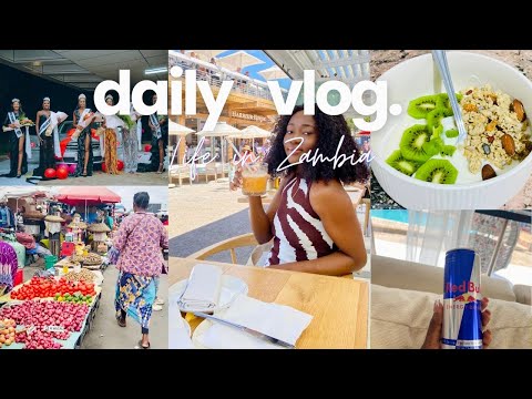 Life in Zambia | Living Alone Diaries | Exploring Lusaka, nails, cooking & Miss Universe Zambia 2025