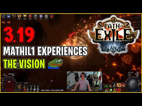 ⚡ POE 3.19 ⚡ Mathil1 - Experiences The Vision