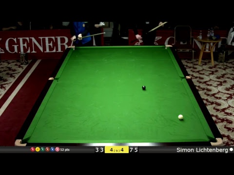 Snooker U21 1/2 Final : Brian Ochoiski vs Simon Lichtenberg