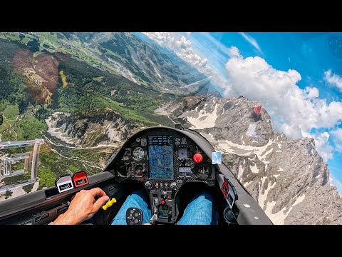 First flight in the ALPS with my AS33 Me