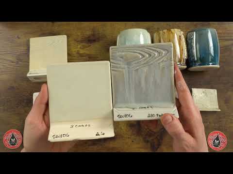 SW 106 Alabaster Glaze Profile