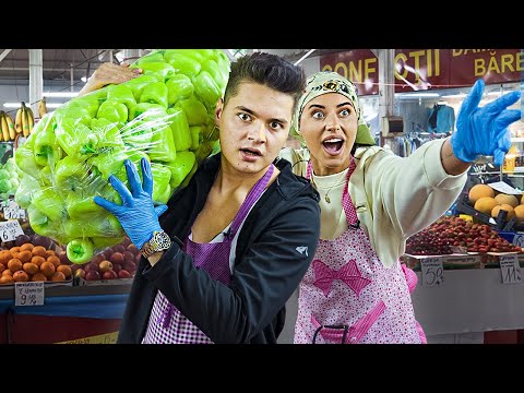 VANZATOR LA PIATA cu ANTONIA (La Munca: Episodul 7)