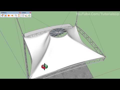SketchUp Plugin QuickTip - Tensile - ClothWorks