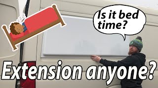 - Crafter Camper Build - : Ep3 Windows and Extension Pods/Flares : - Self Build Campervan -