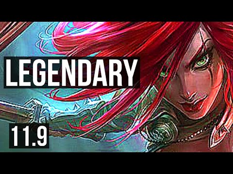KATARINA vs NOCTURNE (MID) | 9 solo kills, 2.2M mastery, 24/3/10, 1400+ games | EUW Diamond | v11.9