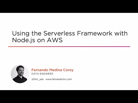 Course Preview: Using the Serverless Framework with Node.js on AWS