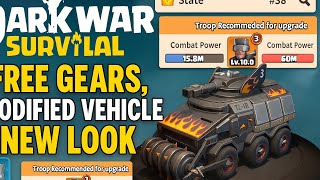 Free Gears and Modified Vehicle New Look in Dark War Survival