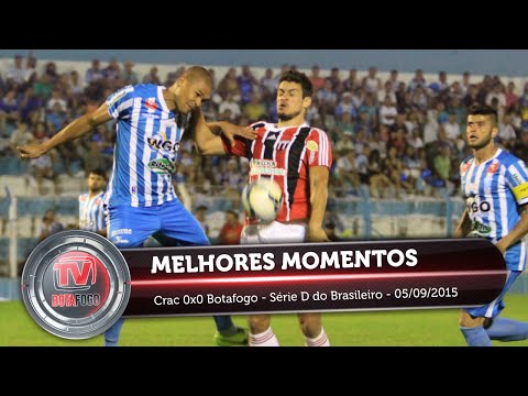 MELHORES MOMENTOS: Crac-GO 0x0 Botafogo - Série D do Brasileiro - 05/09/2015