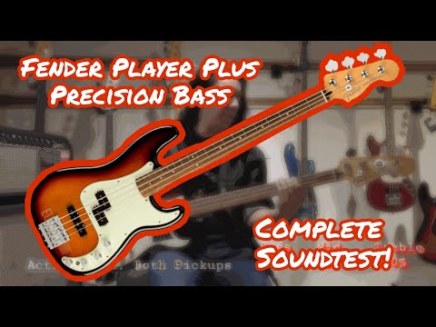 Бас-гитара FENDER PLAYER PLUS PRECISION BASS PF 3TSB - фото 1 - id-p2448991691