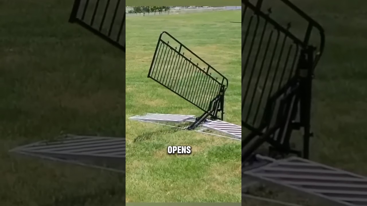 The Genius Gate You Can Drive Over!