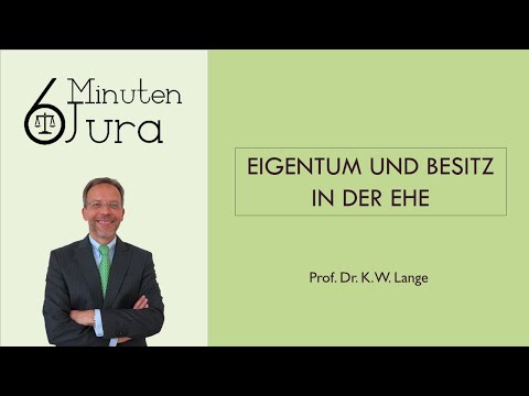 Property and possessions in marriage