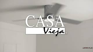 1_Watch A Video About the Casa Vieja Lex Silver LED Hugger Ceiling Fan with Remote