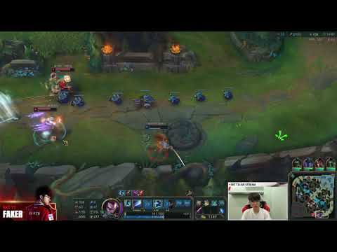 Faker's insane yasuo escape